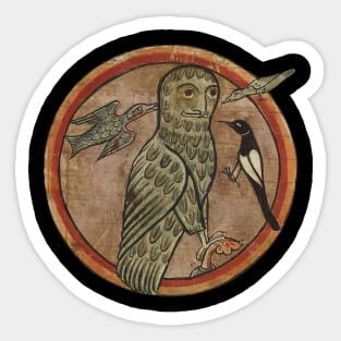 owl man Sticker